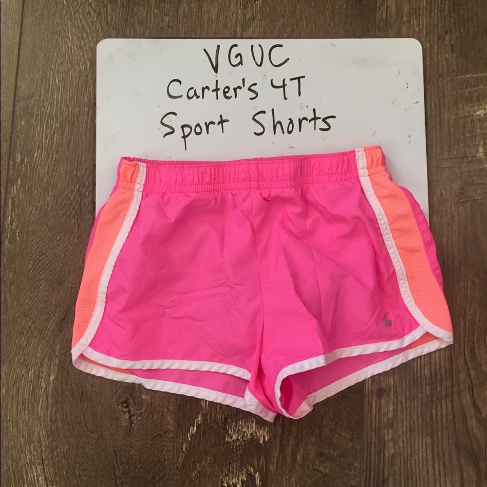 VGUC 4T Carter’s Pink Dry Silk Sport Shorts